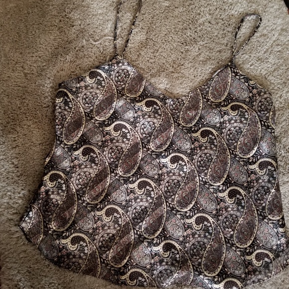 Vintage Paisley Camisole Set - Picture 2 of 7